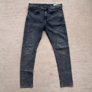 Rag & Bone Fit 2 Slim Jeans 33Wx32L Bradbury Wash Dark Indigo Designer Denim